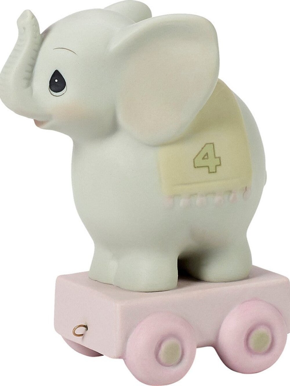Rare vintage Precious moments birthday circus train. Elephants